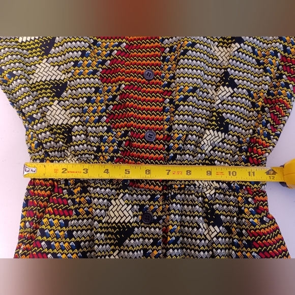 NWT Fahari Bazaar Sustainable Artsy Sz S Hand-dyed Handwoven Cotton Jumpsuit - Picture 15 of 16